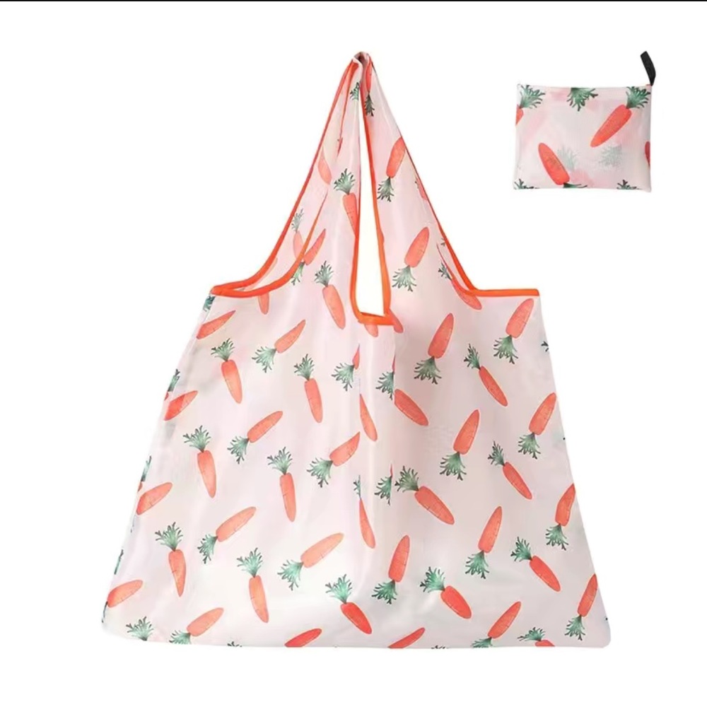 Carrots Reusable Shopping Bag/ Tote